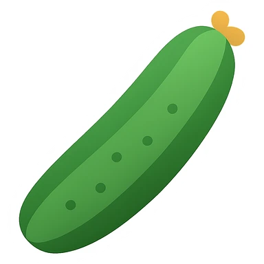 Cucumber sticker