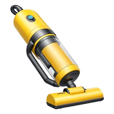 yellow vacuum sticker