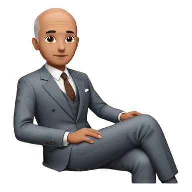 Balding graying indian guy in suit with a bentley sticker