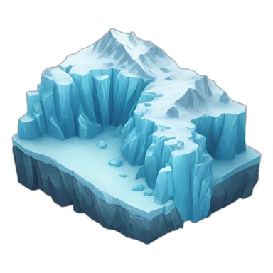Glacier sticker