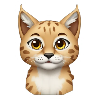 Bebe Lynx sticker