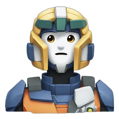 gundam naruto sticker