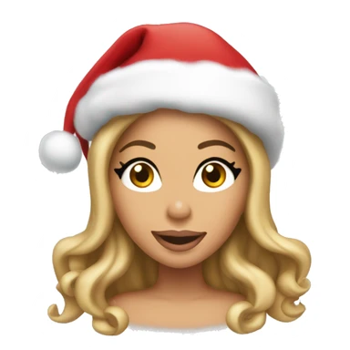 mariah carey christmas sticker