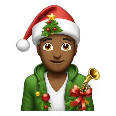 Christmas-son-Cuban-music sticker