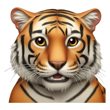 crab tiger sticker