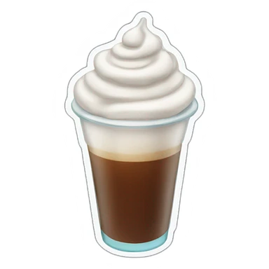 ice americano sticker