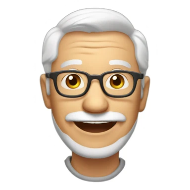 happy grandpa sticker