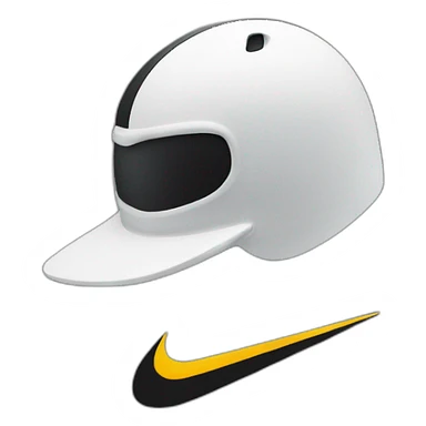 Nike logo black sticker