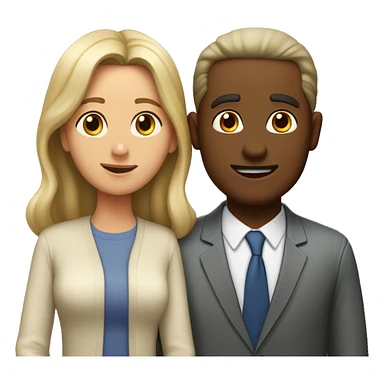 Jehovah's Wittnesses couple sticker