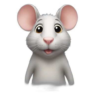 rat as oscar sticker