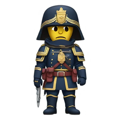 sad imperial guardsman sticker