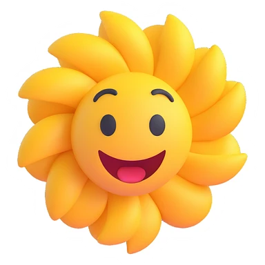 air emoji, swirling wind, minimal sticker