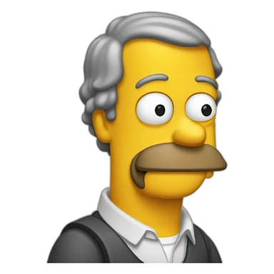 Homer Simposon sticker