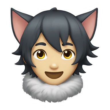 Neko catboy sticker
