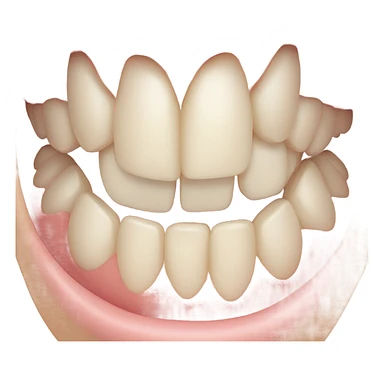 Teeth with teeth  sticker