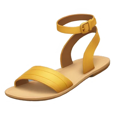 Flying sandal  sticker