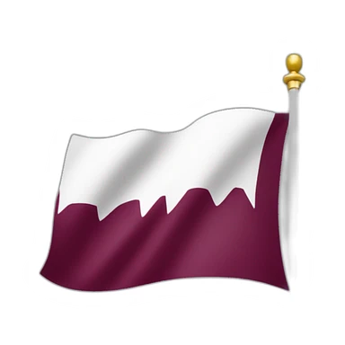 qatar flag sticker