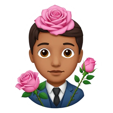 xaviersobased с розой sticker