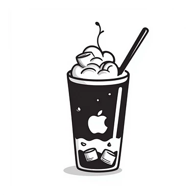 ice americano for ios sticker
