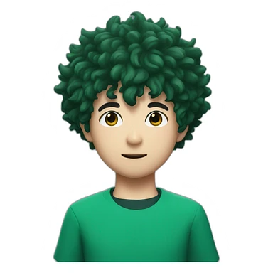 Izuku in the squid game sticker