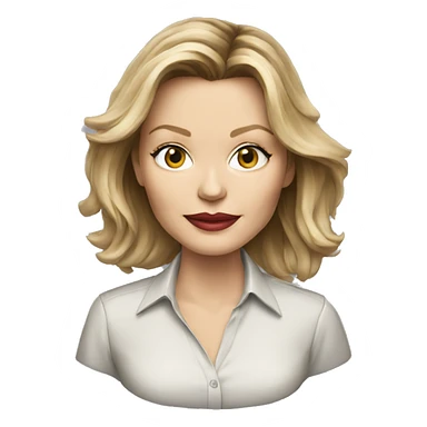 michelle pfeiffer wearing shirt sticker