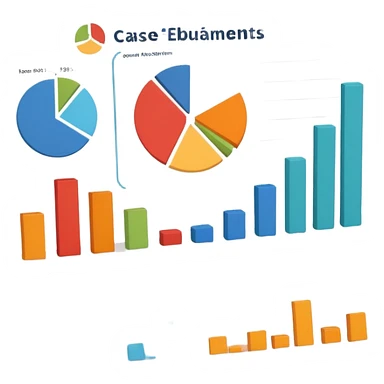 Case study slide showing impressive business results and ROI sticker