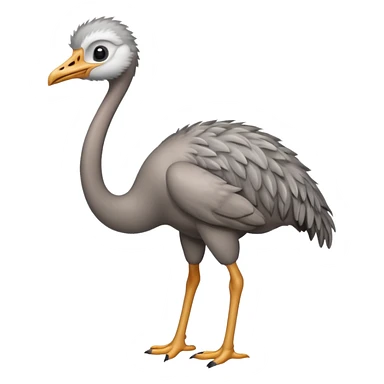 Je voudrai un emoji d'une autruche sticker