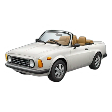 Car in The roat sticker