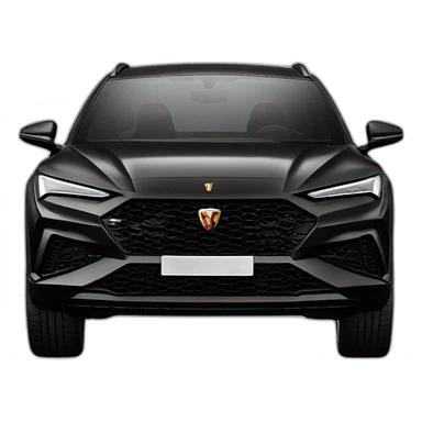 cupra formentor 2023  black sticker