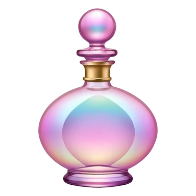 Pink perfume bottle emoji sticker