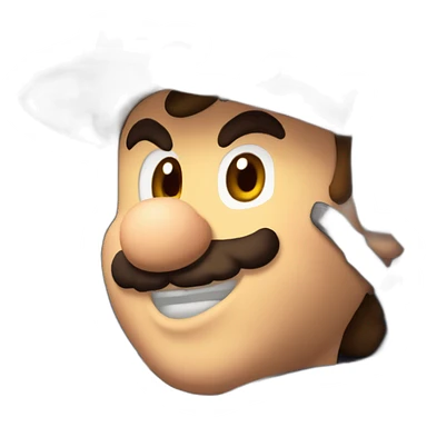 Mario de mario cart sticker