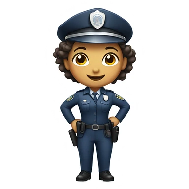 gufetta poliziotta sticker