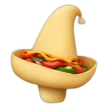 upright fajita sticker