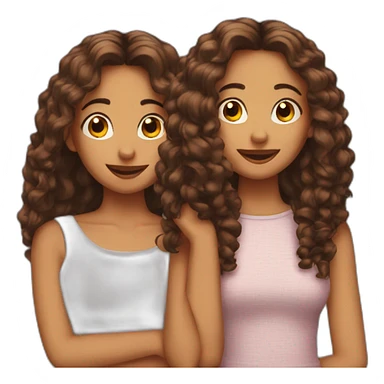 Three bestfriend sticker