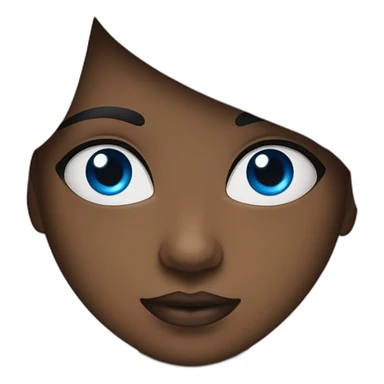 Crea una granjera pelo negro ojos azules piel blanca y un poco gordita  sticker