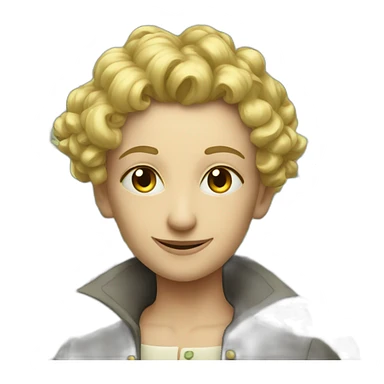 rich fairy with wards of money sticker