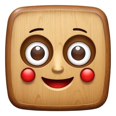 wooden toy sticker