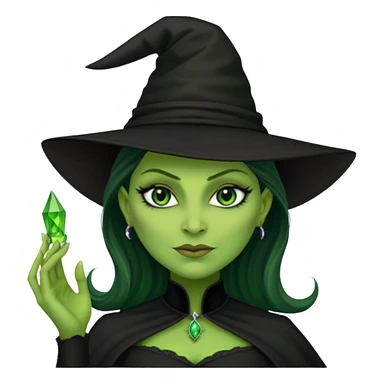 wicked elphaba sticker