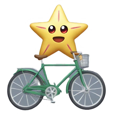 staryu on a bicycle sticker