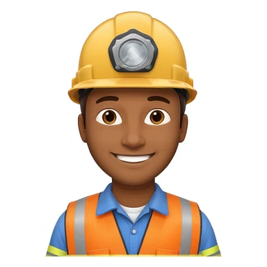 Un homme brun qui est responsable d'une équipe de contrôle non destructif sticker