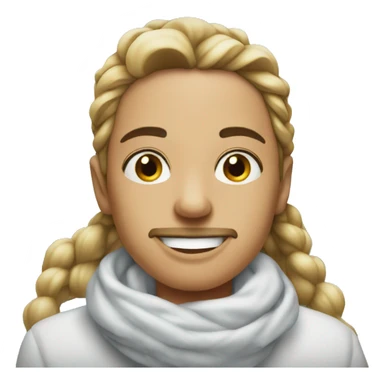 winterland with snow sticker