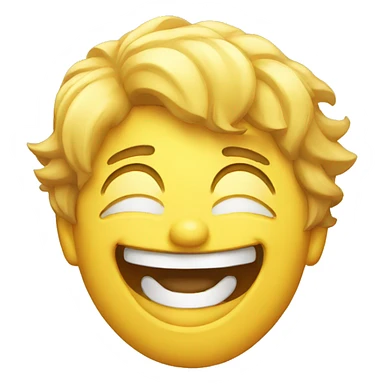 High laughing emoji sticker