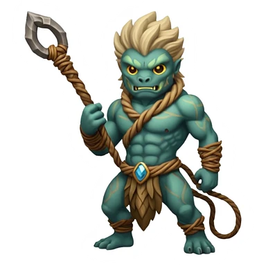 earth elemental long whip sticker