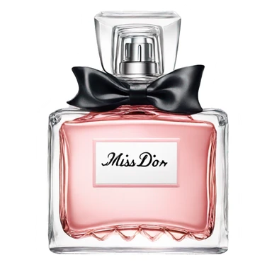 Miss dior perfume sticker