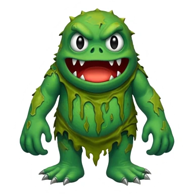 Swamp monster   sticker