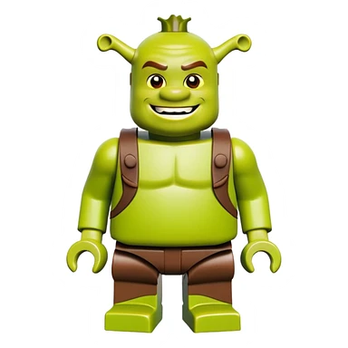 Lego shrek sticker