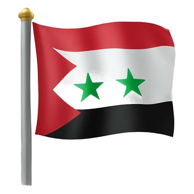 Syria new flag  sticker