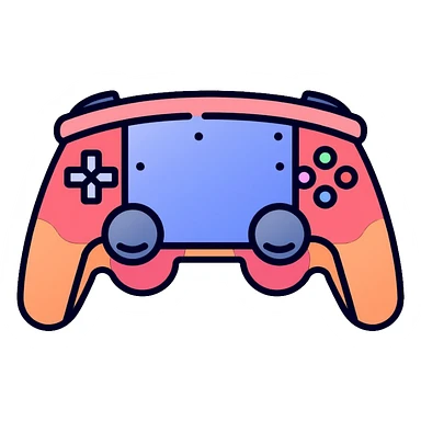 Graphics settings slider for video game resolution sticker