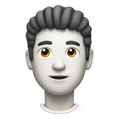 Barcelona with white face sticker