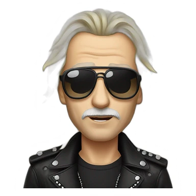 Famous Russian rocker Egor Letov sticker